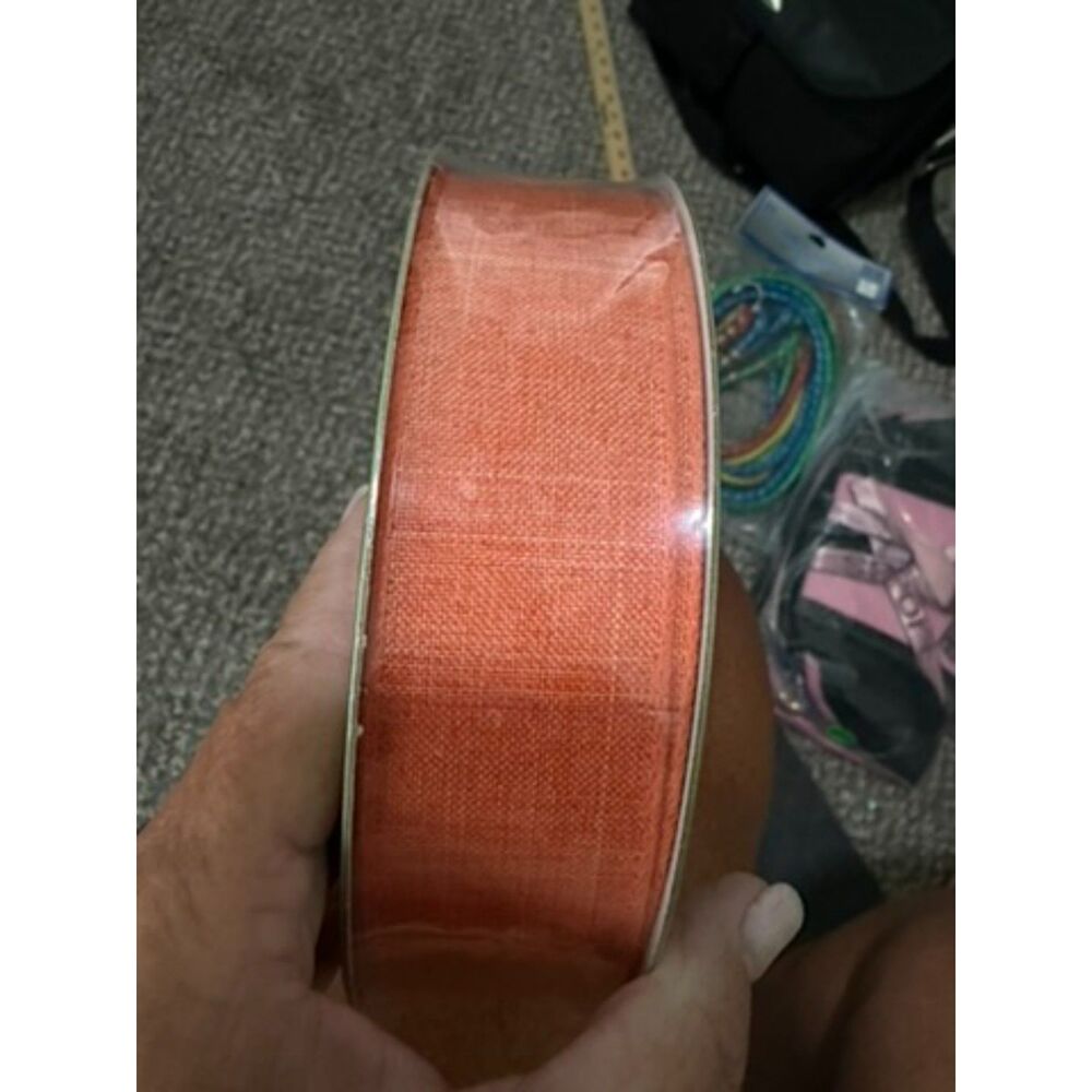 Members Mark Premium Ribbon 50 yards x 1.5 " wide Coral